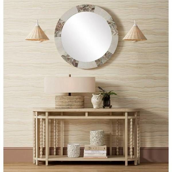 Product Image 7 for Norene Fog Gray Wood Console Table from Currey & Company