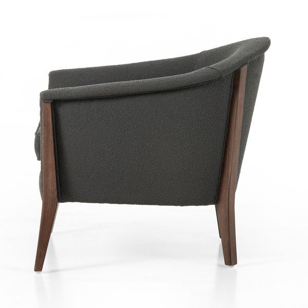 Nomad Charcoal Fiqa Boucle Accent Chair image 6