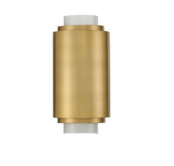 Product Image 3 for Beacon 2 Light 1 Burnished Brass Sconce from Savoy House 