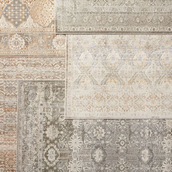 Product Image 5 for Valente Oriental Gray/ White Rug from Jaipur 