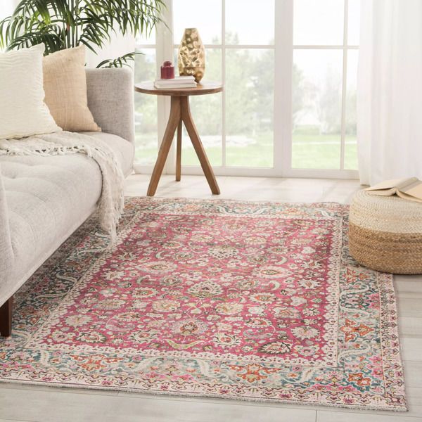 Product Image 3 for Parlour Oriental Multicolor / Pink Area Rug from Jaipur 