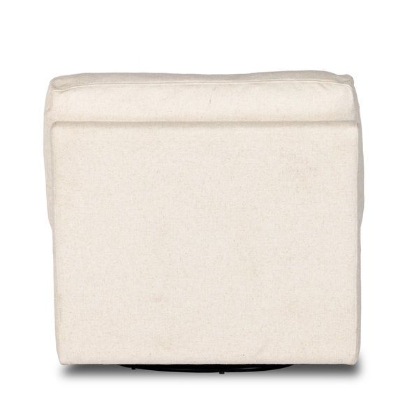 Product Image 5 for Andrus Cream Fabric Swivel Chair from Four Hands