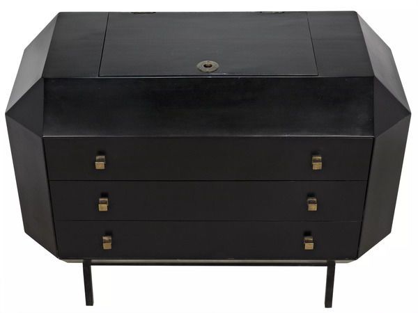 Product Image 5 for Rhiana Black Wood Dresser from Noir