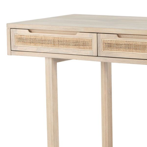 Product Image 5 for Clarita Desk - White Wash Mango from Four Hands