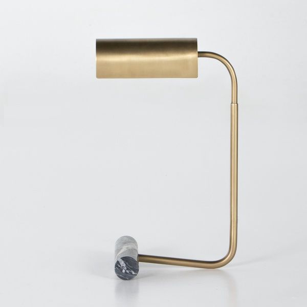 Product Image 8 for Hector Task Lamp Weathered Brass from Four Hands