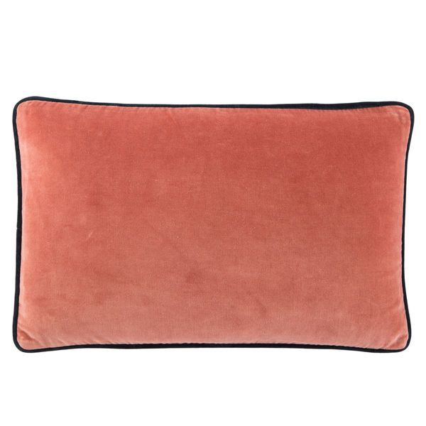 Product Image 3 for Lyla Solid Pink/ Cream Lumbar Pillow from Jaipur 