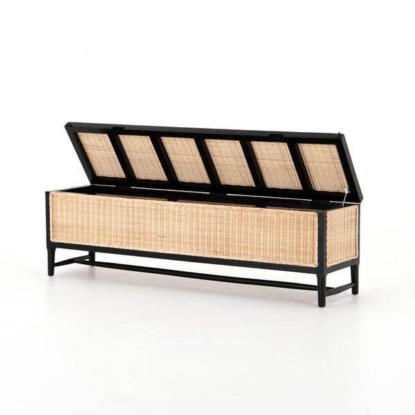 Product Image 8 for Leanna Trunk Warm Wheat Rattan from Four Hands