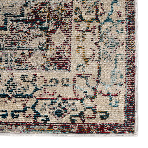 Product Image 3 for Sibilia Medallion Multicolor/ Cream Rug from Jaipur 