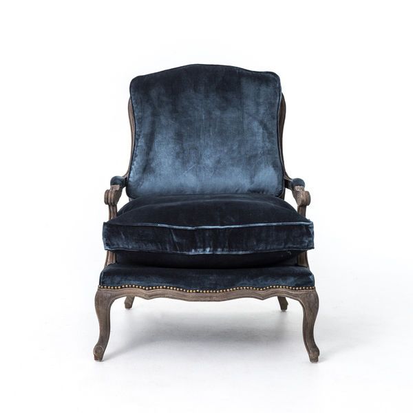 Product Image 5 for Boutique Accent Chair Cut Blue Pile from Four Hands