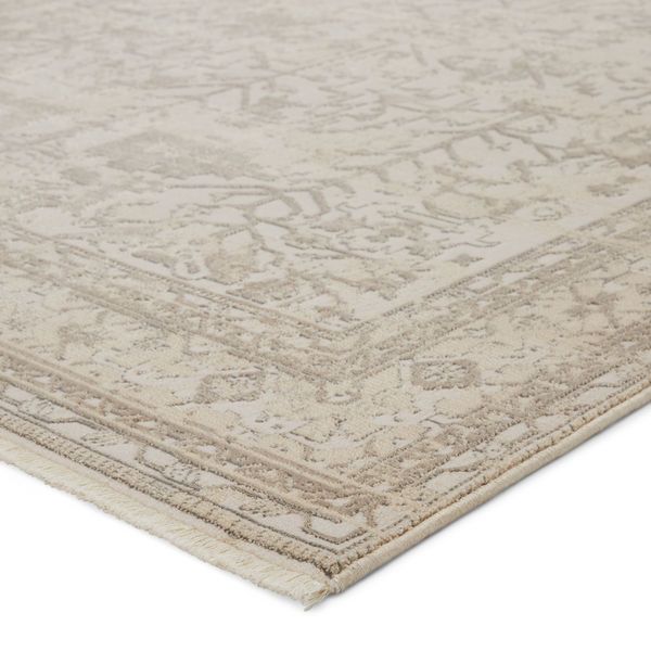 Product Image 9 for Valentin Oriental Cream/ Light Gray Rug from Jaipur 