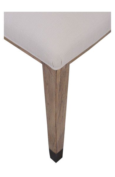 Product Image 4 for Elegant Dining Side Chair Heather Grey from Sarreid Ltd.