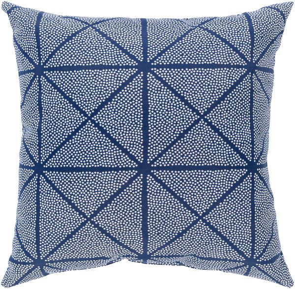 Mazarine Dark Blue Outdoor Pillow image 1