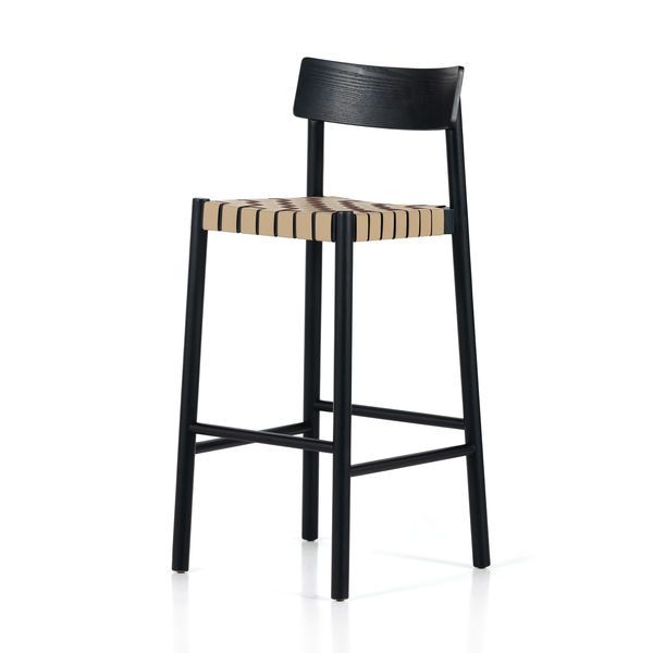 Product Image 5 for Heisler Black Bar Stool from Four Hands