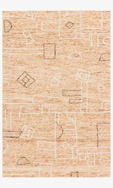 Product Image 4 for Leela Terracotta / Natural Rug from Loloi