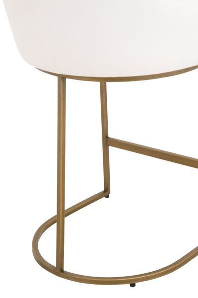 Product Image 2 for Parissa White Counter Stool (Set Of 2) from Essentials for Living