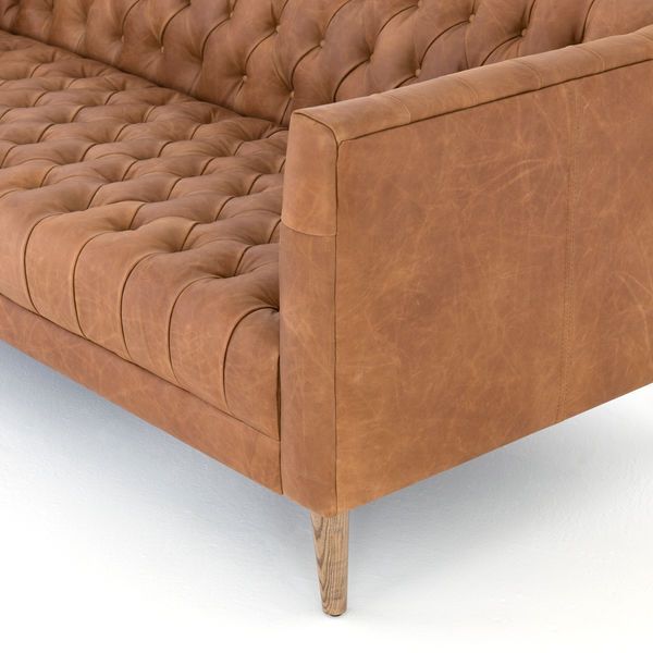 Williams Leather Sofa image 9