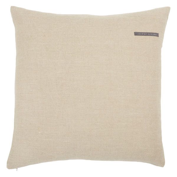 Ortiz Solid Light Gray Throw Pillow 22 inch image 6