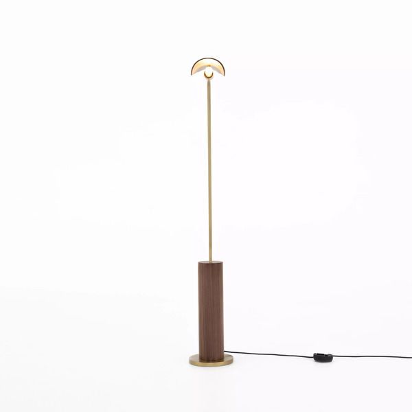 Product Image 8 for Astrid Floor Lamp Dark Brown Leather from Four Hands