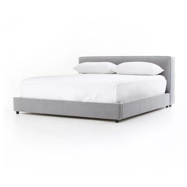 Product Image 5 for Aidan Queen Bed Heavy Pebble from Four Hands