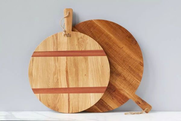 Product Image 1 for Round Oak Charcuterie Board , Medium from etúHOME
