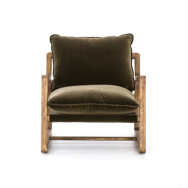 Product Image 7 for Ace Olive Green Accent Chair from Four Hands