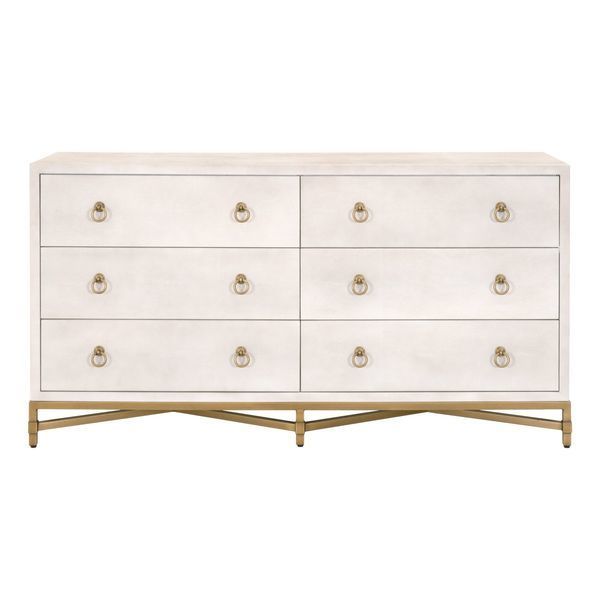 Product Image 8 for Strand Shagreen 6 Drawer Double Dresser from Essentials for Living