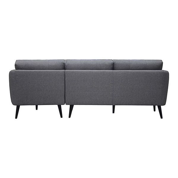 Product Image 3 for Carson Sectional Sofa Grey from Moe's