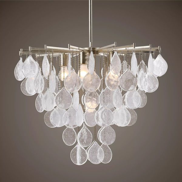 Product Image 3 for Goccia 6 Light Tear Drop Glass Pendant from Uttermost