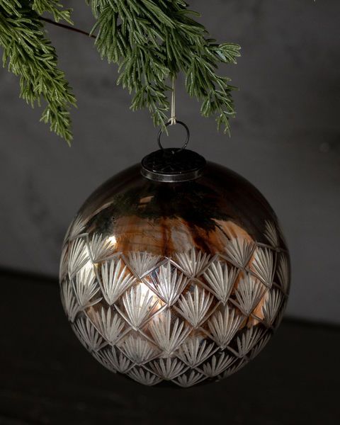 Product Image 2 for Metallic Ball Ornaments, Set of 4 from Accent Decor