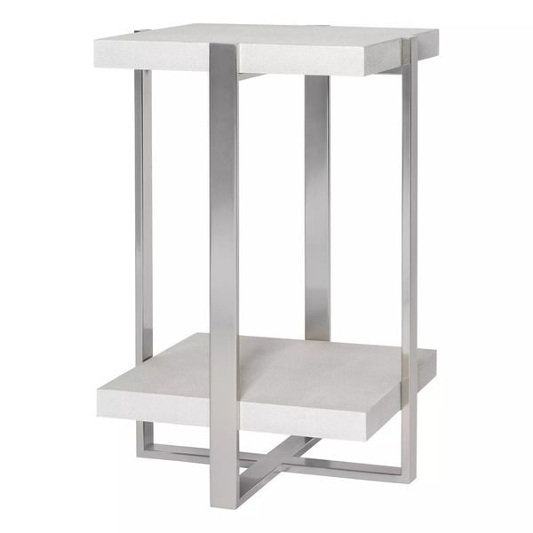 Product Image 2 for Uttermost Arnaut White Accent Table from Uttermost