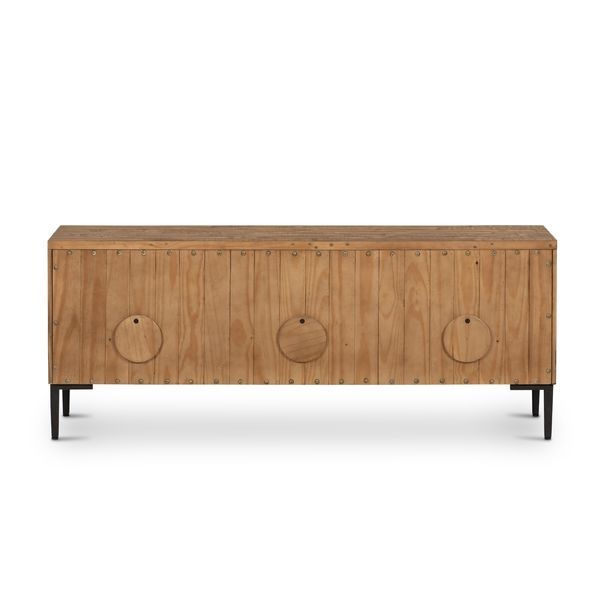 Product Image 5 for Wyeth 2 Door Media Console 56 Sandalwood from Four Hands