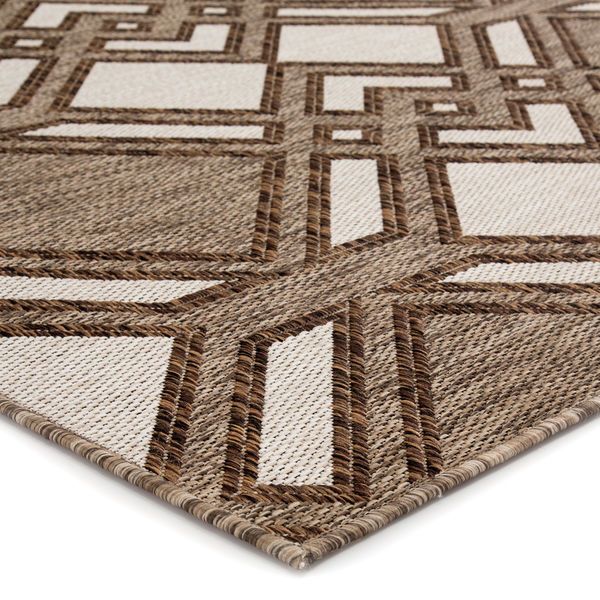 Product Image 3 for Samba Indoor/ Outdoor Trellis Brown/ Ivory Rug By Nikki Chu from Jaipur 