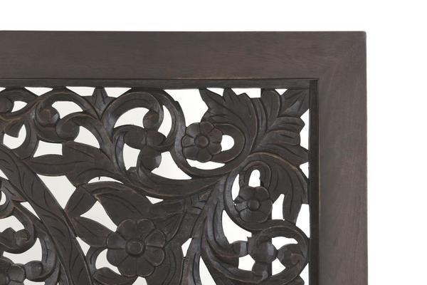 Product Image 4 for Haveli Vintage Brown Mango Wood King Bed from World Interiors
