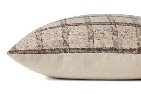 Product Image 3 for Beige / Apricot Pillow - 18" Cover with Polyester from Loloi