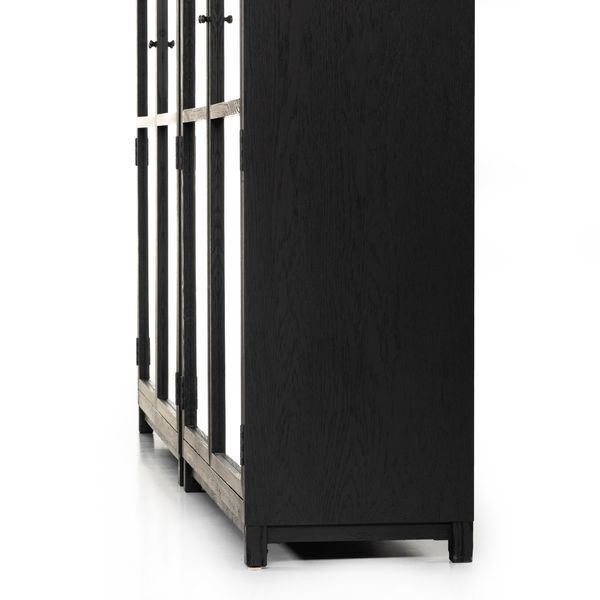 Product Image 8 for Millie Matte Black Wood Double Cabinet from Four Hands