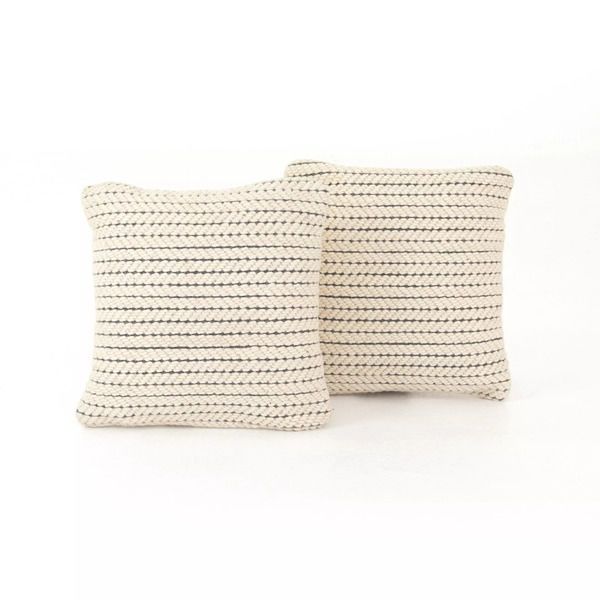 Ari Rope Weave Pillow, Set Of 2 image 1
