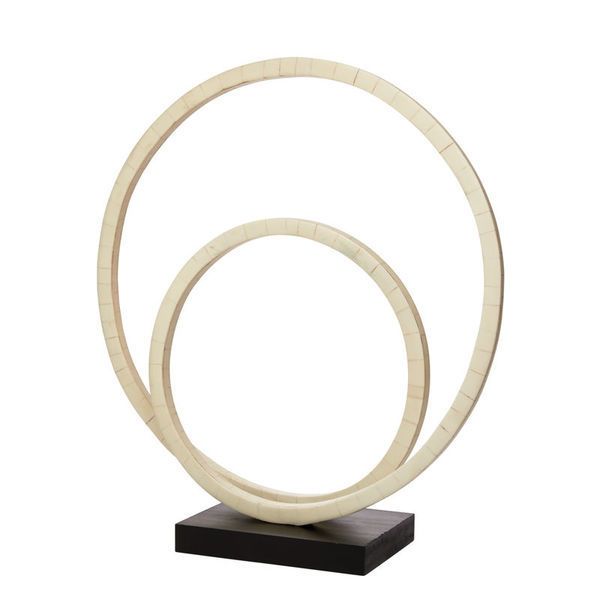 Helix Double Ring Sculpture image 1