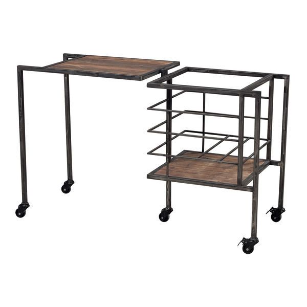 Product Image 1 for Industrial Fold Away Storage Bench from Elk Home