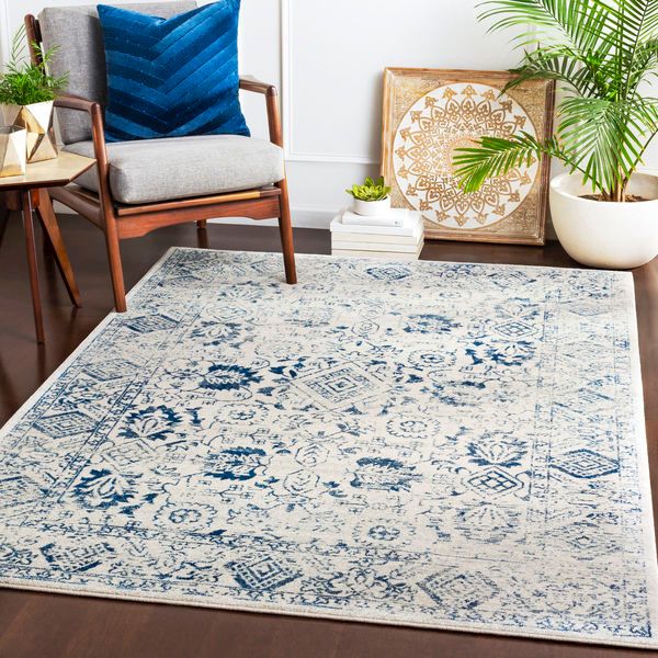 Product Image 3 for Harput Bright Blue Traditional Rug from Surya