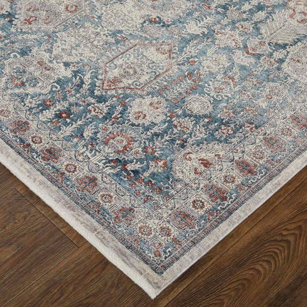 Product Image 2 for Marquette Blue / Gray Traditional Area Rug - 12' x 15' from Feizy Rugs