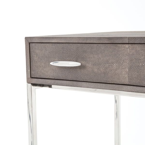 Product Image 5 for Shagreen Desk Stainless - Brown Shagreen from Four Hands