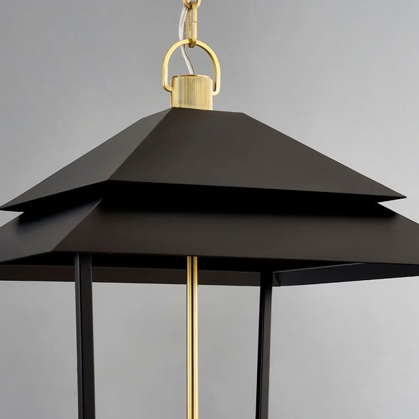 Product Image 2 for Natick 4-Light Large Lantern - Aged Brass from Hudson Valley