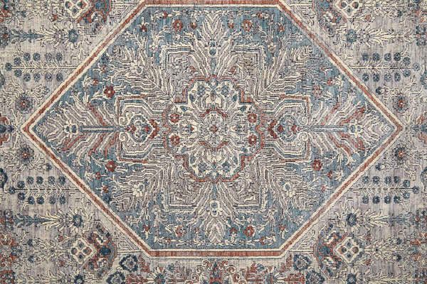 Product Image 9 for Marquette Blue / Gray Traditional Area Rug - 12' x 15' from Feizy Rugs