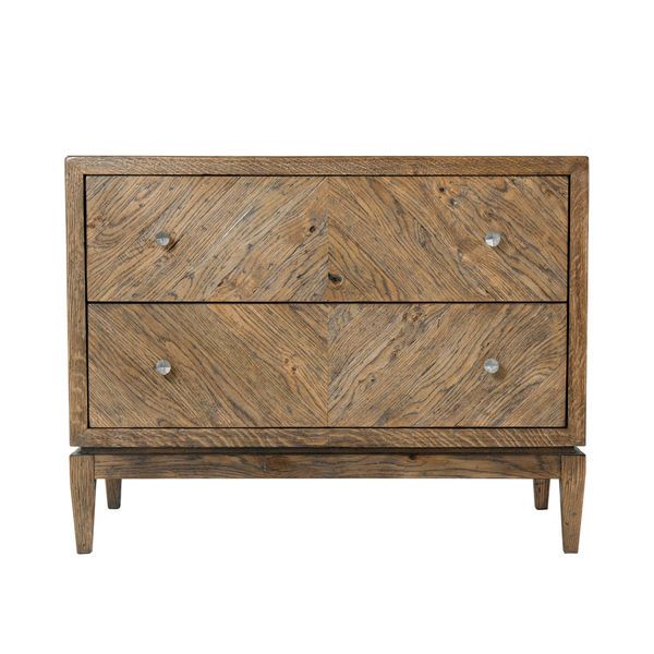Product Image 2 for Thaxton Oak Nightstand from Theodore Alexander