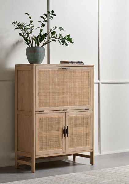 Product Image 7 for Caprice Bar Cabinet Natural Mango from Four Hands