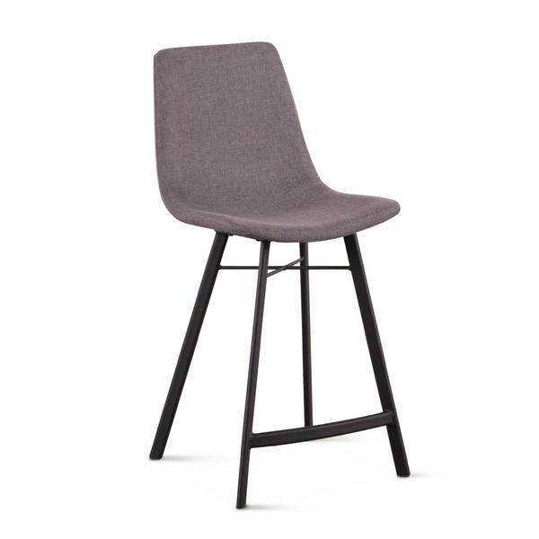 Product Image 2 for Posey Dark Gray Counter Chairs, Set Of 2 from World Interiors
