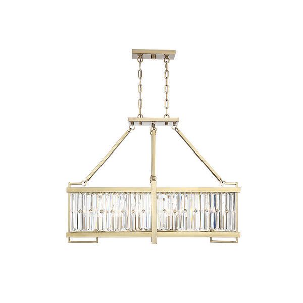 Product Image 1 for Cologne Light Linear Chandelier from Savoy House 