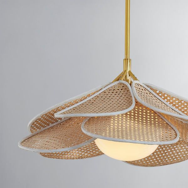 Product Image 8 for Florina 1-Light Pendant - Aged Brass from Hudson Valley