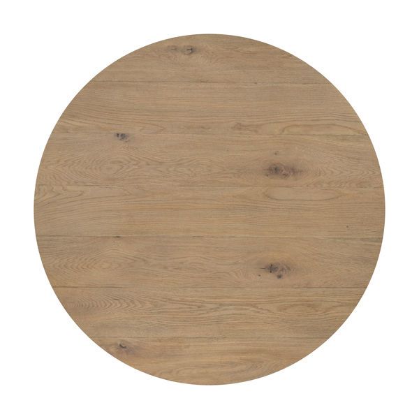 Product Image 6 for Ryan Oak Veneer Oval Drum Coffee Table from Four Hands