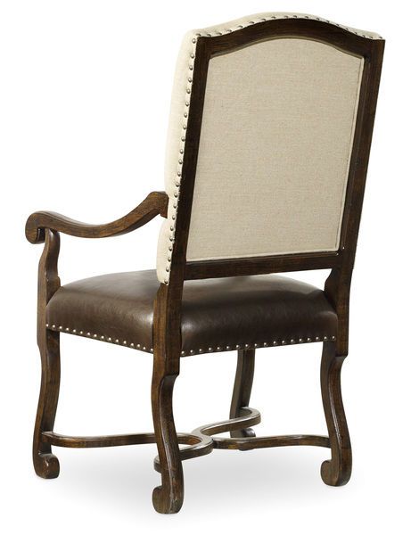 Product Image 3 for Treviso Camelback Arm Chair from Hooker Furniture